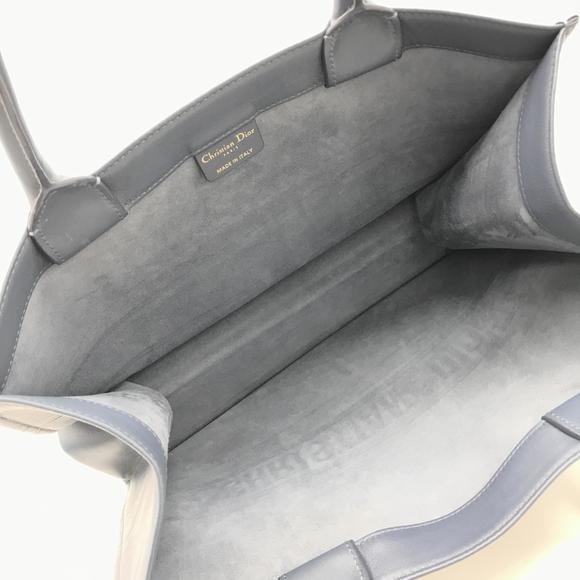 Christian Dior Book Medium Leather Tote Bag - Picture 10 of 11